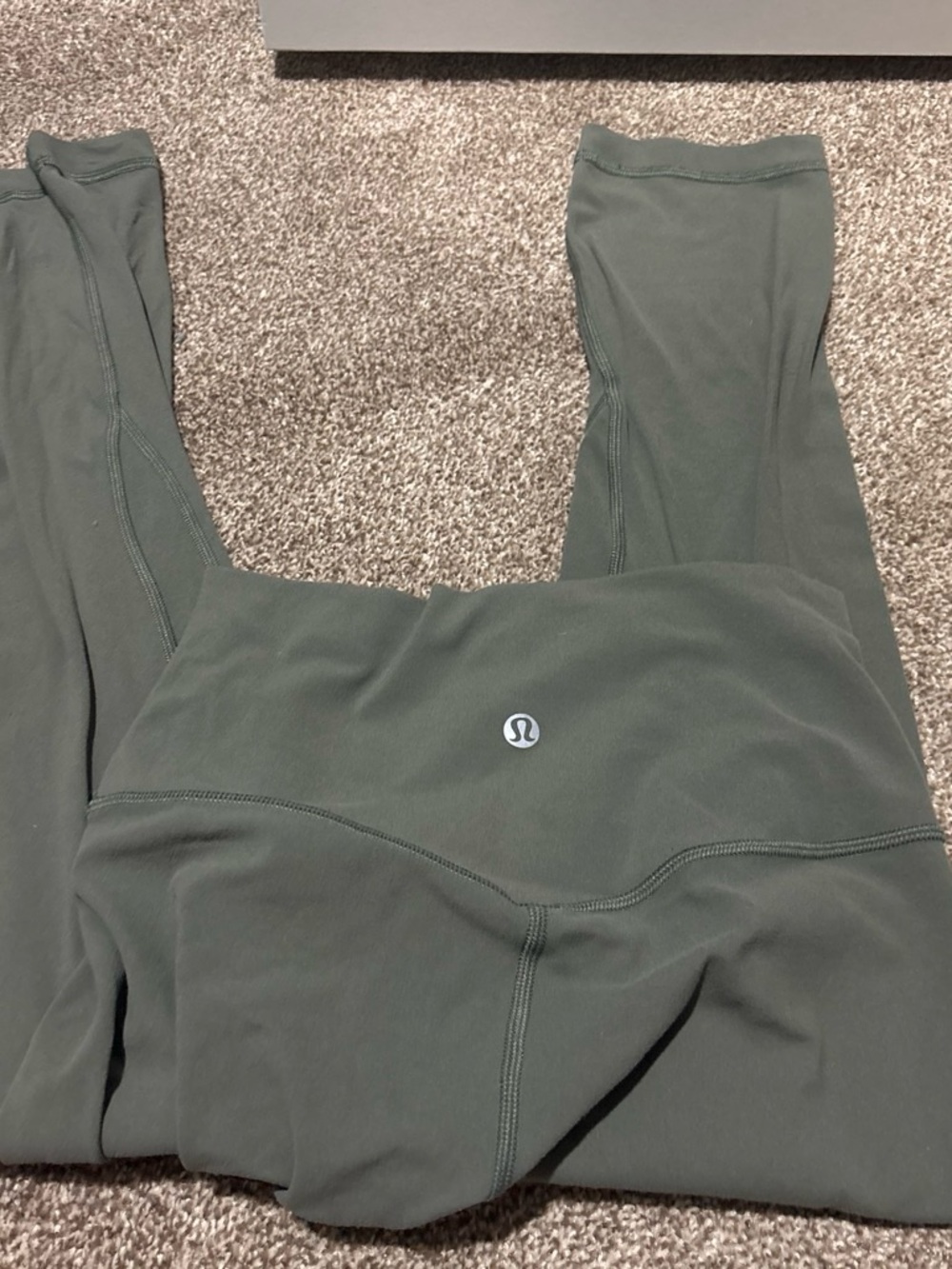 lululemon athletica Olive Green High-Rise Leggings